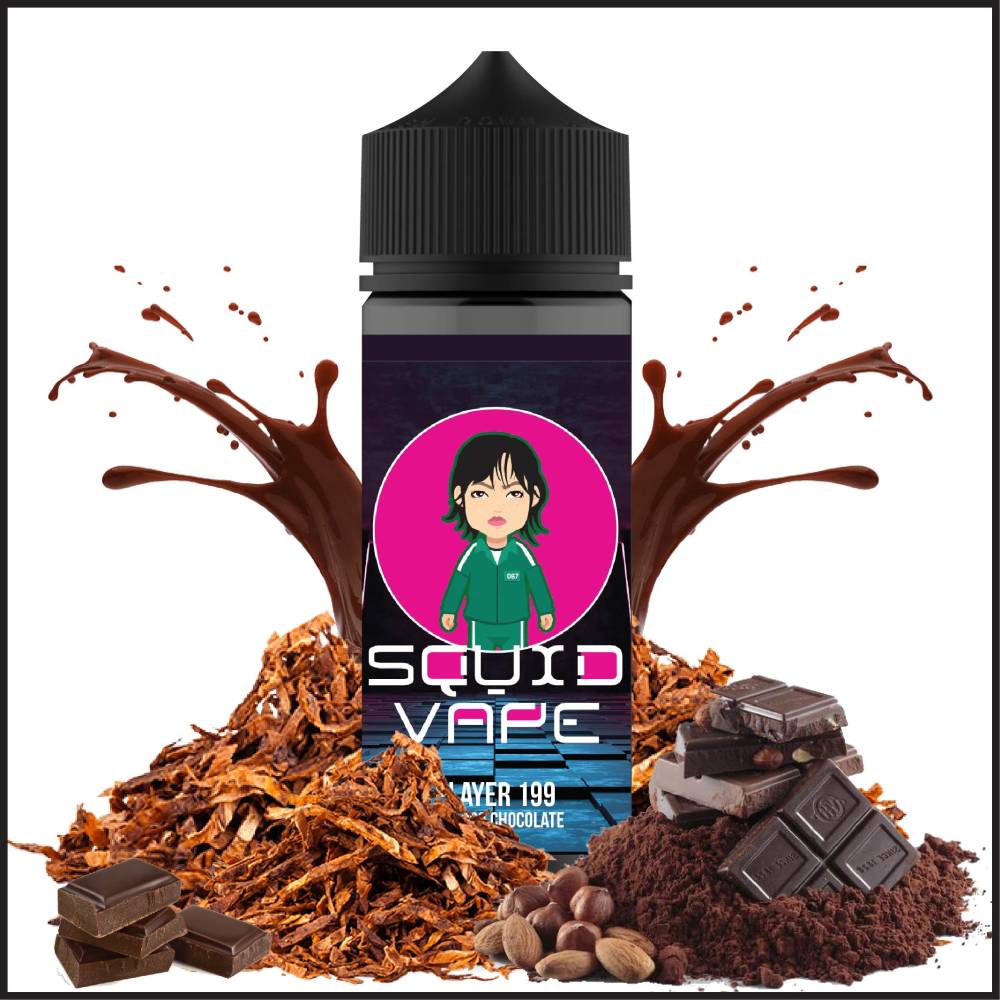 SQUID VAPE SHOT 120ML - Tobacco Chocolate (199)